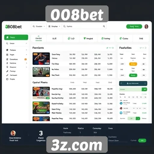 Facilidade de uso no site 008bet